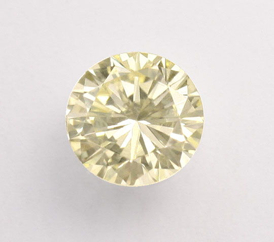 Foto 2 - Zitronenfarbiger Diamant 0,5ct Brillant IGI Halbkaräter, D5182
