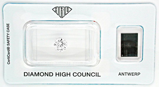 Foto 1 - Bester Diamant 1,14ct HRD Lupenrein River VG/VG Diamond, D5435