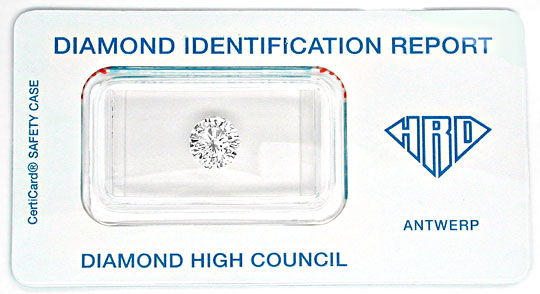 Foto 1 - Diamant 1,21ct Gutachten HRD Wesselton SI VG/VG Diamond, D5456