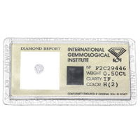 Diamant vom Juwelier mit Zertifikat Artikelnummer D6614