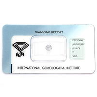 Diamant vom Juwelier mit Zertifikat Artikelnummer D6633