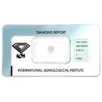 Diamant vom Juwelier mit Zertifikat Artikelnummer D6636