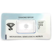Diamant vom Juwelier mit Zertifikat Artikelnummer D6656