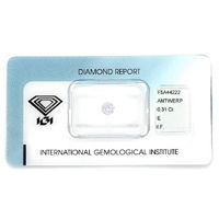 Diamant vom Juwelier mit Zertifikat Artikelnummer D6662