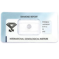 Diamant vom Juwelier mit Zertifikat Artikelnummer D6688