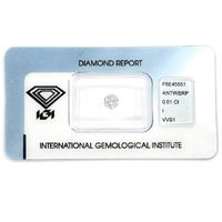 Diamant vom Juwelier mit Zertifikat Artikelnummer D6692