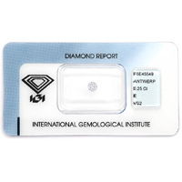 Diamant vom Juwelier mit Zertifikat Artikelnummer D6693