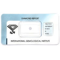 Diamant vom Juwelier mit Zertifikat Artikelnummer D6694