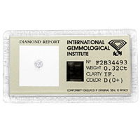 Diamant vom Juwelier mit Zertifikat Artikelnummer D6696