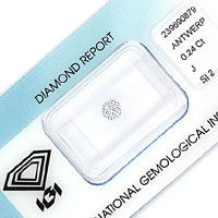 Diamant vom Juwelier mit Zertifikat Artikelnummer D6759