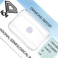 Diamant vom Juwelier mit Zertifikat Artikelnummer D6772
