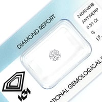 Diamant vom Juwelier mit Zertifikat Artikelnummer D6792