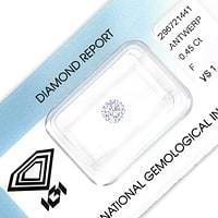 Diamant vom Juwelier mit Zertifikat Artikelnummer D6795