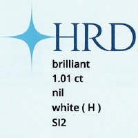 zum Artikel Diamant 1,01ct Wesselton SI 3excellent HRD, D7044