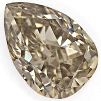 zum Artikel Diamant Tropfen 0,70ct cooles Fancy Grey IGI, D7075