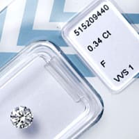 Diamant vom Juwelier mit Zertifikat Artikelnummer D7090
