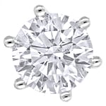 Ohrstecker Krappen-Solitär-Diamantfassung, Bild 3