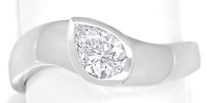 F7130, Typ XU, gewellte Ring-Diamant-Sonderschliff-Fassung
