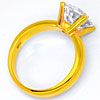 Diamant-Solitär Ring-Fassung 4 Krappen -4ct, Bild 2