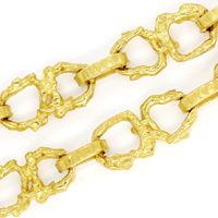 zum Artikel Brezel Goldkette 92cm lang in massivem Gelbgold 18K/750, K2713
