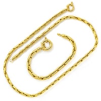 Goldketten Schmuck vom Juwelier mit Gutachten Artikelnummer K3219