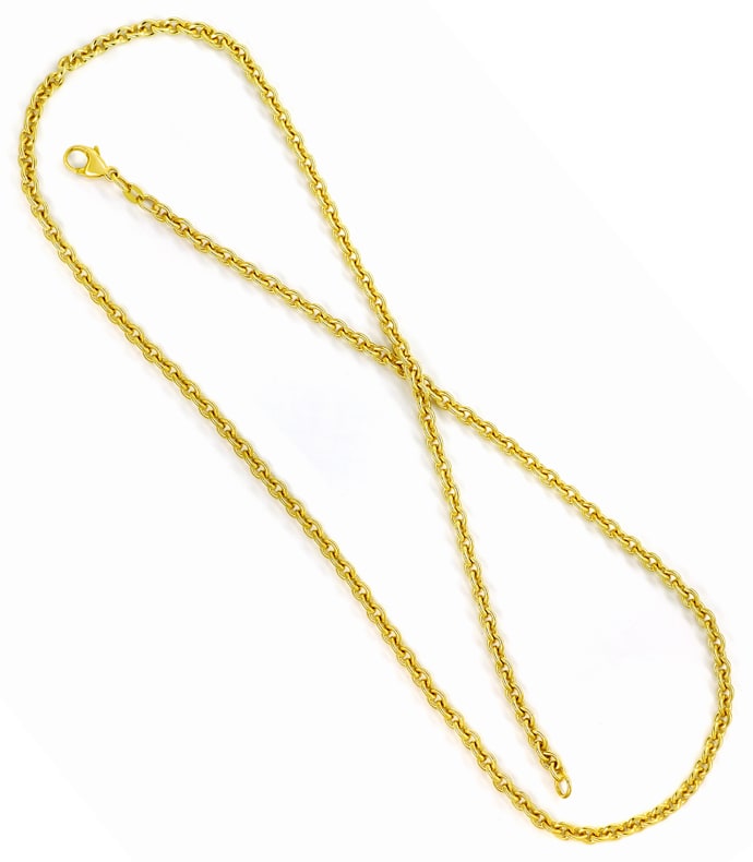 Foto 3 - Massive Anker Kette Goldkette 60cm lang in 14K Gelbgold, K3229