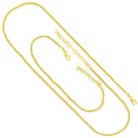 zum Artikel Brillierende Goldkette und Armband Gelbgold, K3456