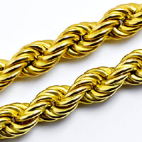 zum Artikel Kordel-Goldkette Länge 50cm in 14K Gelbgold, K3463
