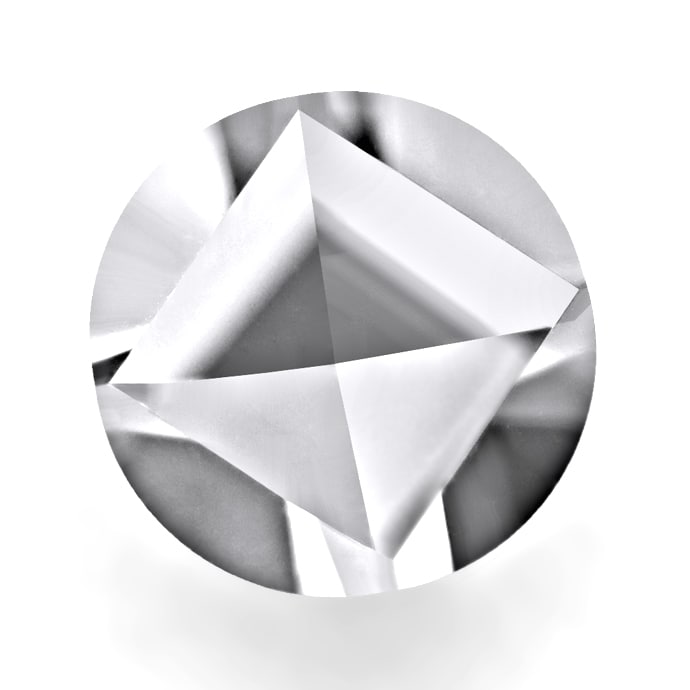 Foto 2 - Sonderschliff Diamant in Designring Platin und Gelbgold, Q0957