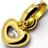 zum Artikel Chopard Happy Diamond Ohrringe Creolen Herzen, R1520