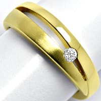 zum Artikel Design-Gold-Diamantring lupenreiner Brillant, R1633