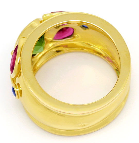 Foto 4 - Cartier Ring Nieva Green Tourmaline Brillanten Gelbgold, R5707