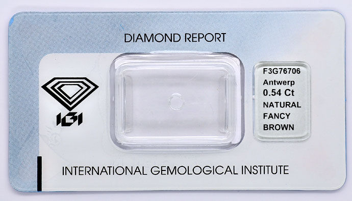 Foto 9 - Diamant-Ring 0,54ct Princess Diamant IGI, 18K Weißgold, R7852