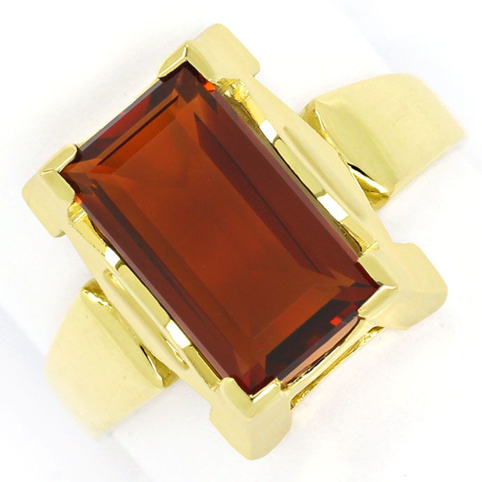 Foto 2 - Schicker Gelbgold-Ring mit 2,55ct Madeira Citrin in 14K, R8488