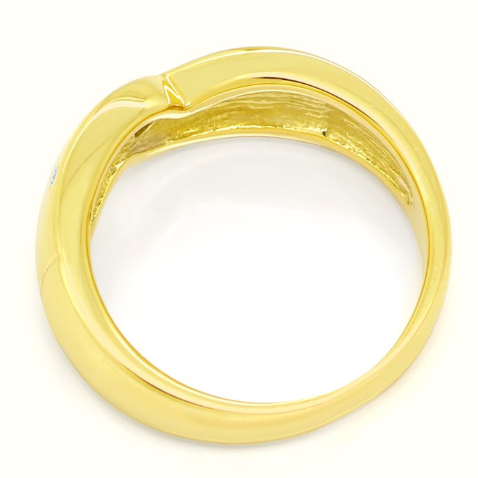 Foto 3 - Diamantring Designer-Bandring mit Brillanten 585er Gold, S1764