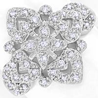 zum Artikel Prächtiger Damenring 43 Diamanten 14K Weißgold, S5601