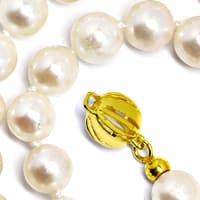 zum Artikel Akoya-Perlenkette 70cm lang Gelbgold-Schloss, S5670