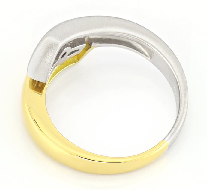 Foto 3 - Designer-Ring Bicolor-Gold Brillant lupenrein, S5920