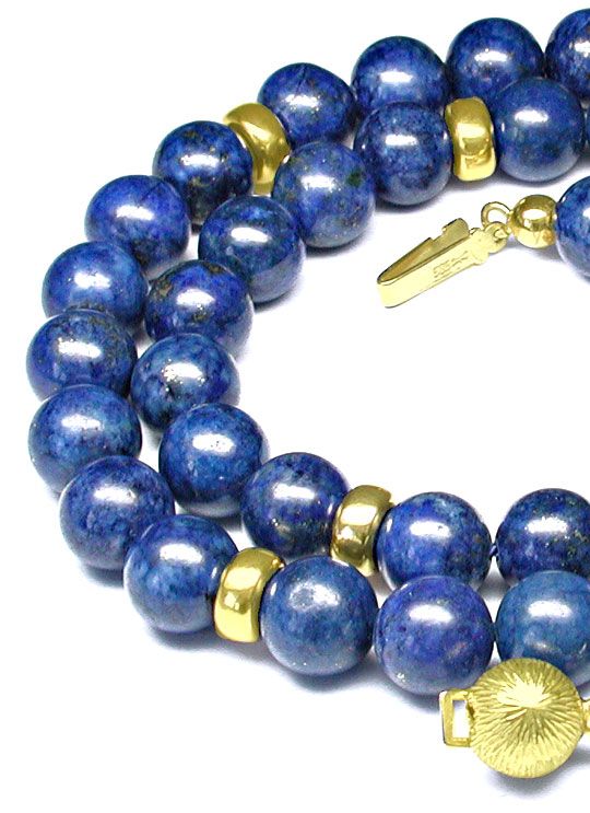 Perlenkette mit goldene Verschluss Schmuck Ketten Perlenketten 