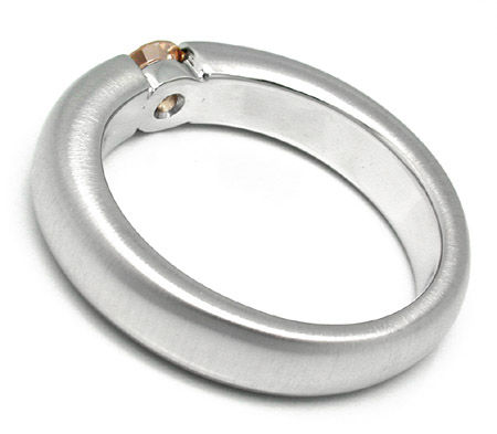 Foto 2 - Neu! Brillant-Spann Ring 18K Goldbraun, S8709