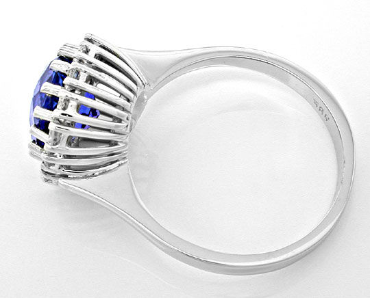 Foto 3 - Brillant-Diamant-Ring Super Tansanit Handarbeit, S8849