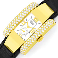 zum Artikel Chopard La Strada Diamanten Herren-Armbanduhr, U1284