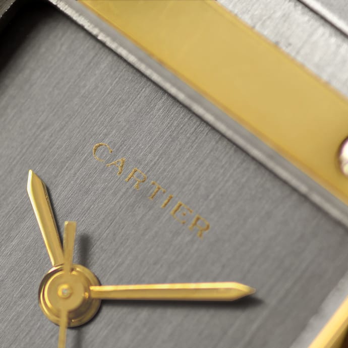 Foto 3 - Santos Cartier Automatik Stahl-Gold Damen Uhr, U2336