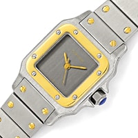 zum Artikel Santos Cartier Automatik Stahl-Gold Damen Uhr, U2336
