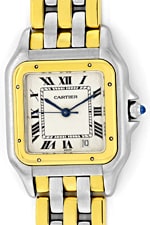 Cartier Panthere 3-Streifen-Gold Medium Uhr