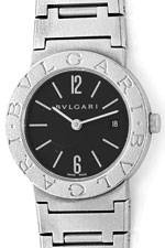 Bulgari Bvlgari Damen-Armbanduhr mit Datum in Edelstahl