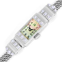 Uhr, Luxus Armbanduhr, Sammleruhr vom Juwelier mit Gutachten Artikelnummer U2507