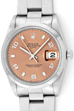 Rolex Date Oysterband Herren-Armbanduhr Stahl