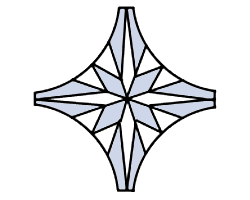 Genesistar Cut ist eine Genesis Cut Variation und symbolisiert einen vierstahligen Stern