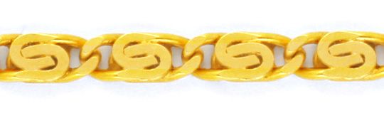 S Kette, hochglanzpoliertes Gelbgold als Kette oder Armband